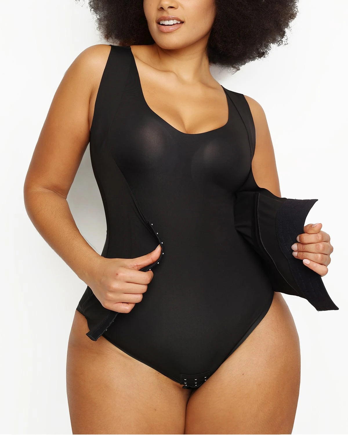 3 In 1 Shaping Tank Brief Bodysuit
