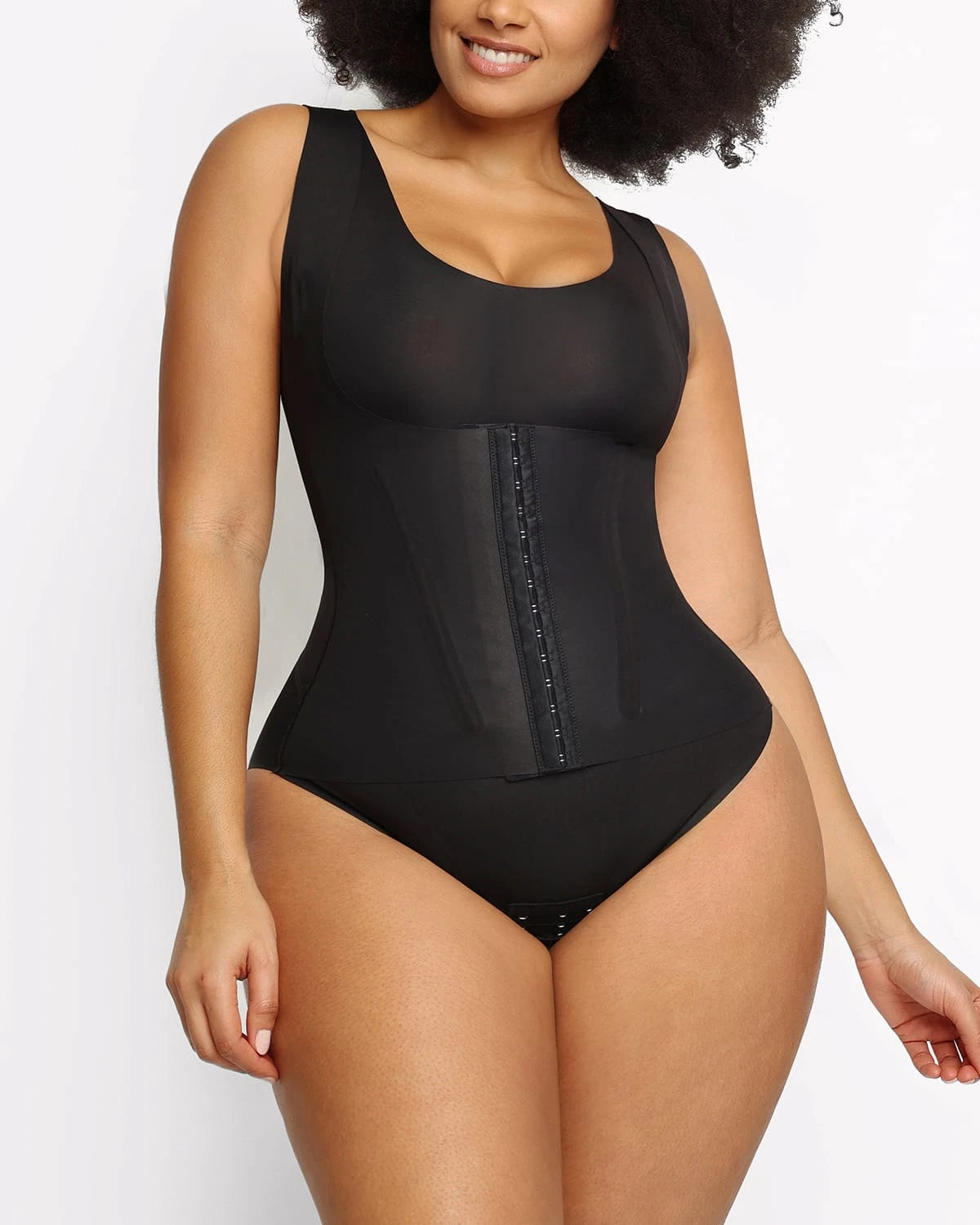 3 In 1 Shaping Tank Brief Bodysuit
