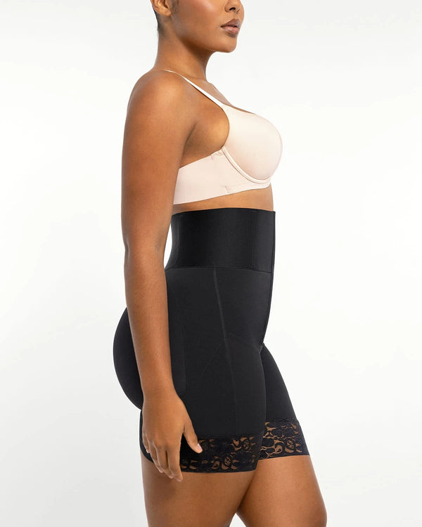 BOOT-YEAH™ AirSlim® Boned Sculpt High-Waisted ShortShorts