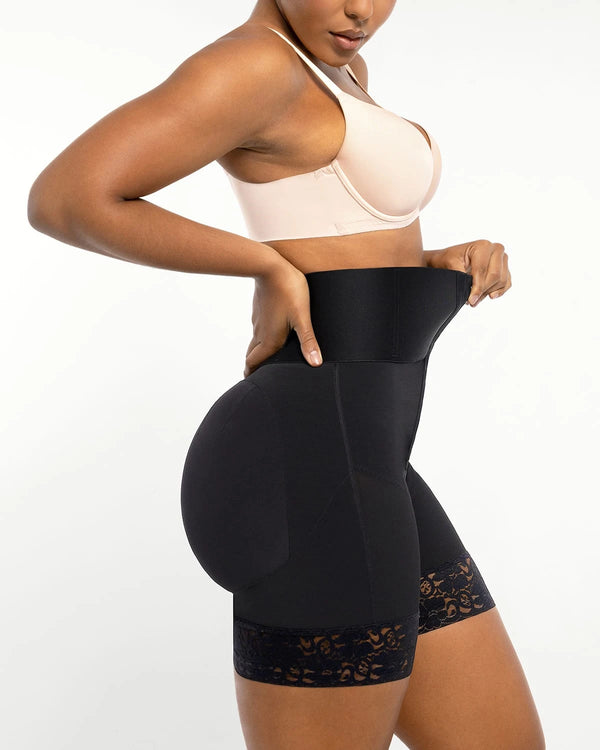 BOOT-YEAH™ AirSlim® Boned Sculpt High-Waisted ShortShorts