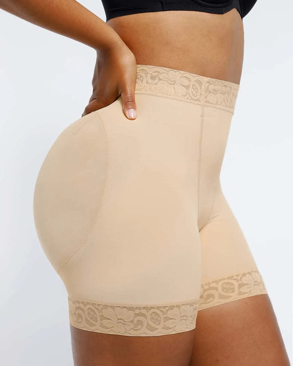 BOOT-YEAH™ AirSlim® Mid-Rise Lace Butt-Lifting Short