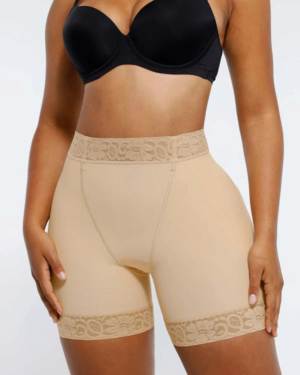 BOOT-YEAH™ AirSlim® Mid-Rise Lace Butt-Lifting Short