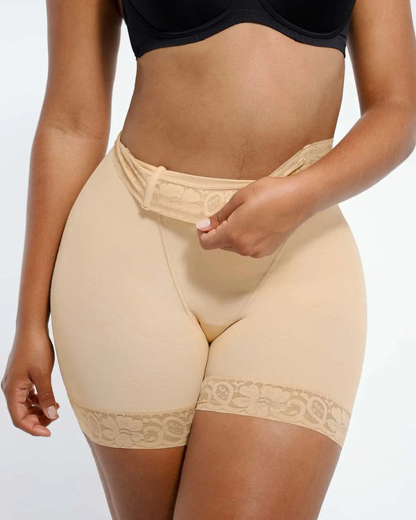BOOT-YEAH™ AirSlim® Mid-Rise Lace Butt-Lifting Short