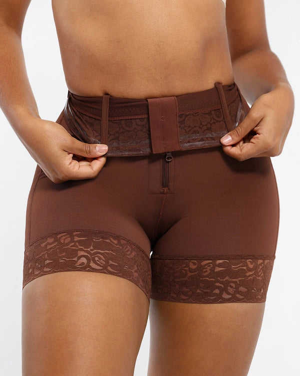 BOOT-YEAH™ AirSlim® Mid-Rise Steel Boned Butt-Lifting Short