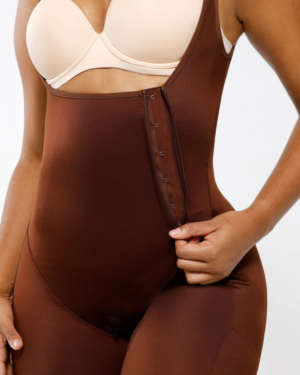 BOOT-YEAH™ SilkSculpt™ Open Bust Full Bodysuit