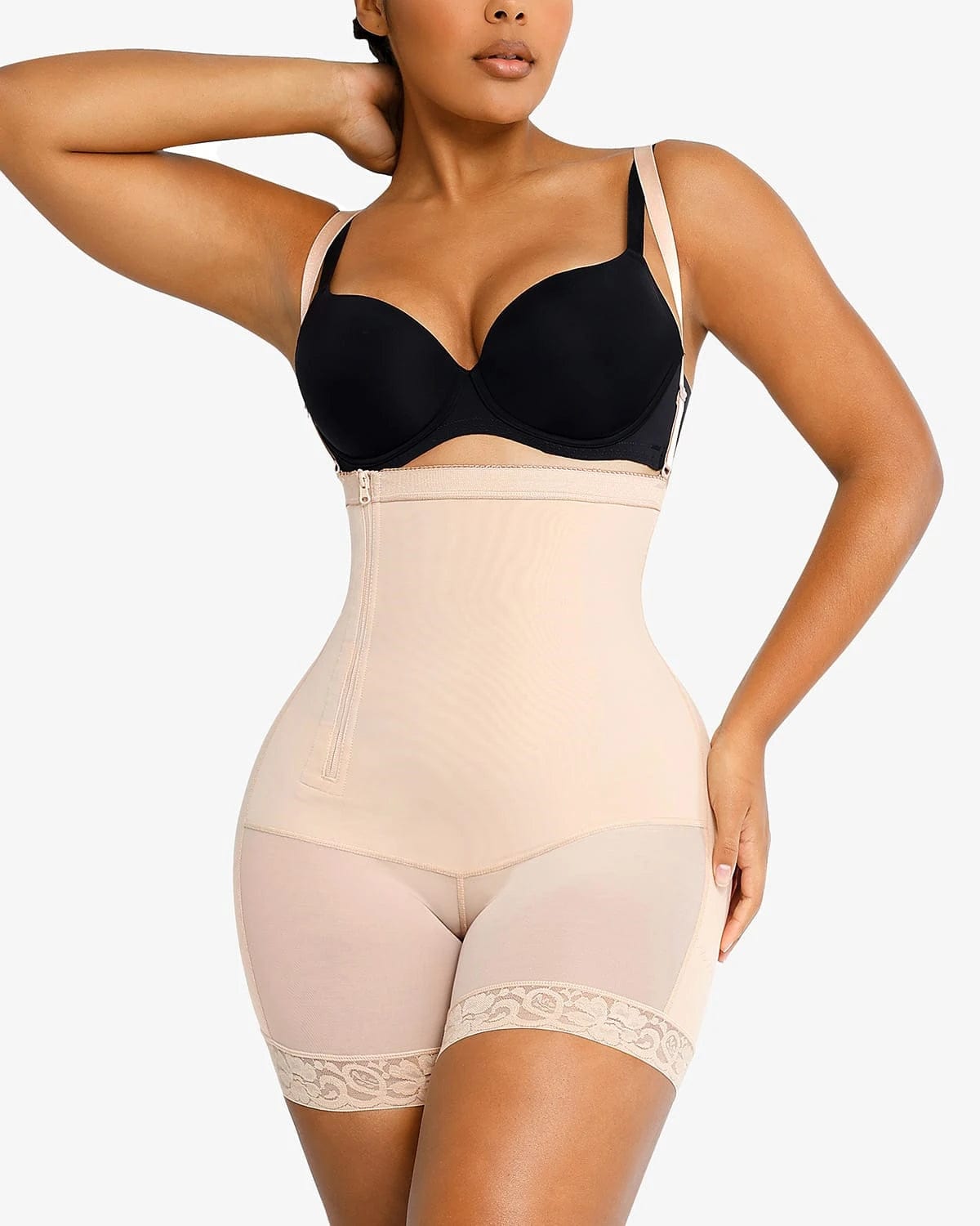 Bare Essentials™ AirSlim® Plus Curve Side Zipper Short | SHAPELLX