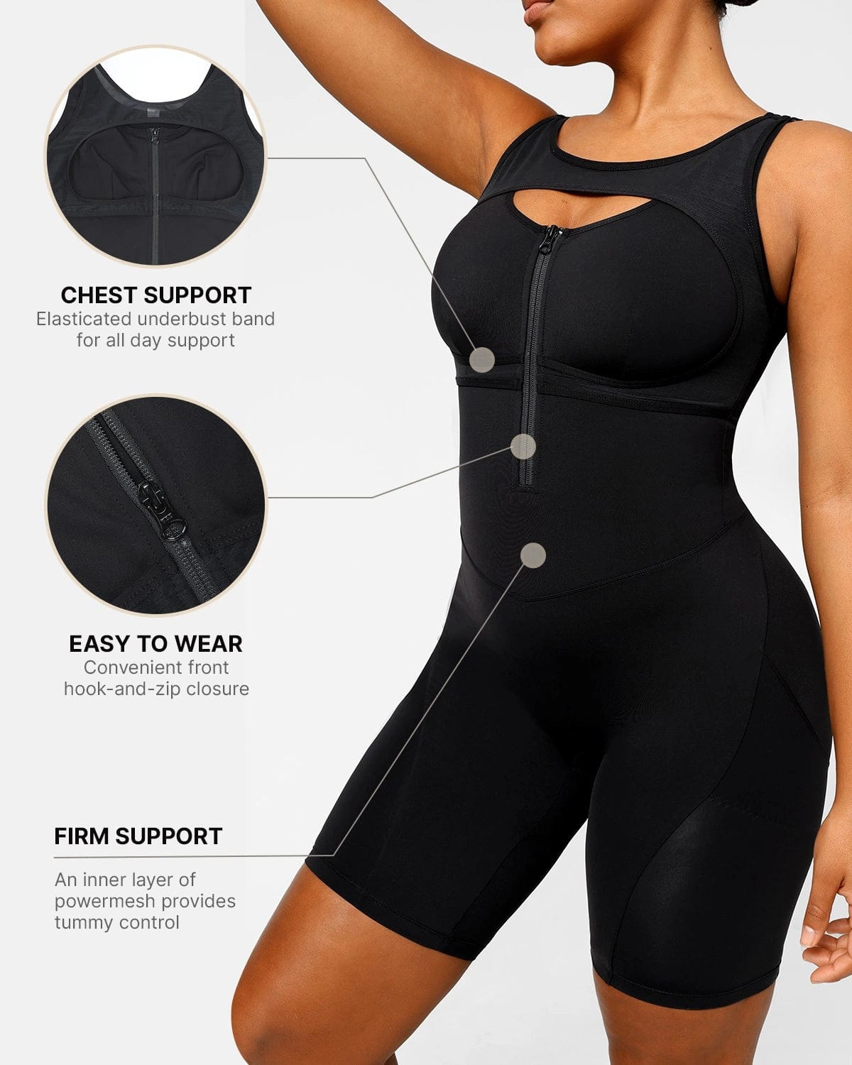 AirSlim® PowerFit Supportive Workout Jumpsuit