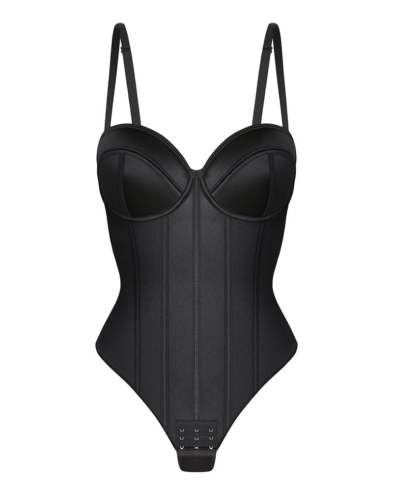 AirSlim Retro style Cupped Bra free Bodysuit