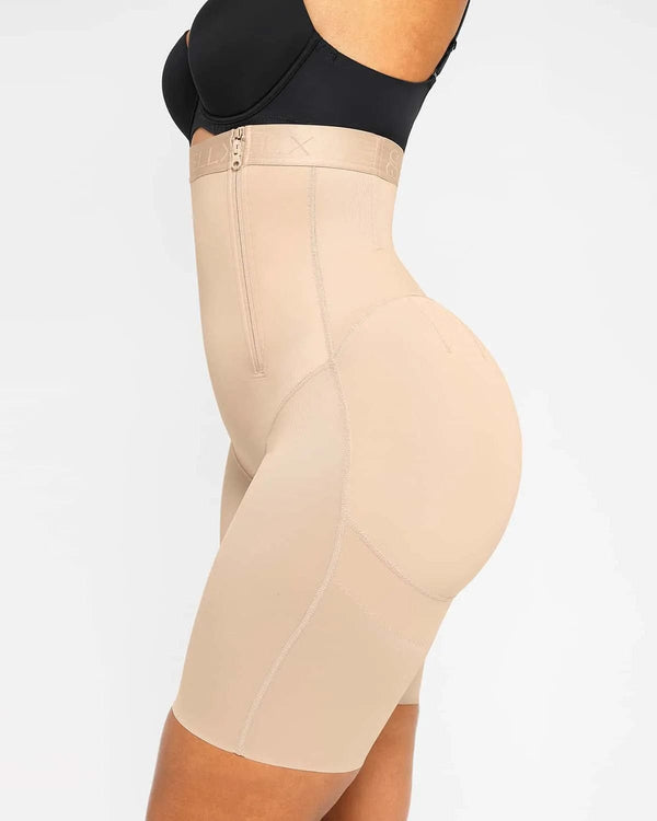 BOOT-YEAH™ SilkSculpt™ Butt-Lifting High-Waisted Short