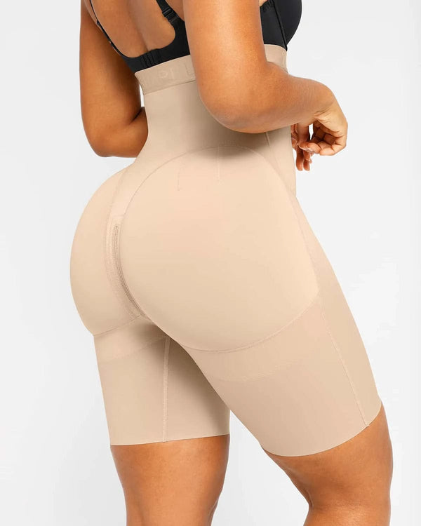 BOOT-YEAH™ SilkSculpt™ Butt-Lifting High-Waisted Short