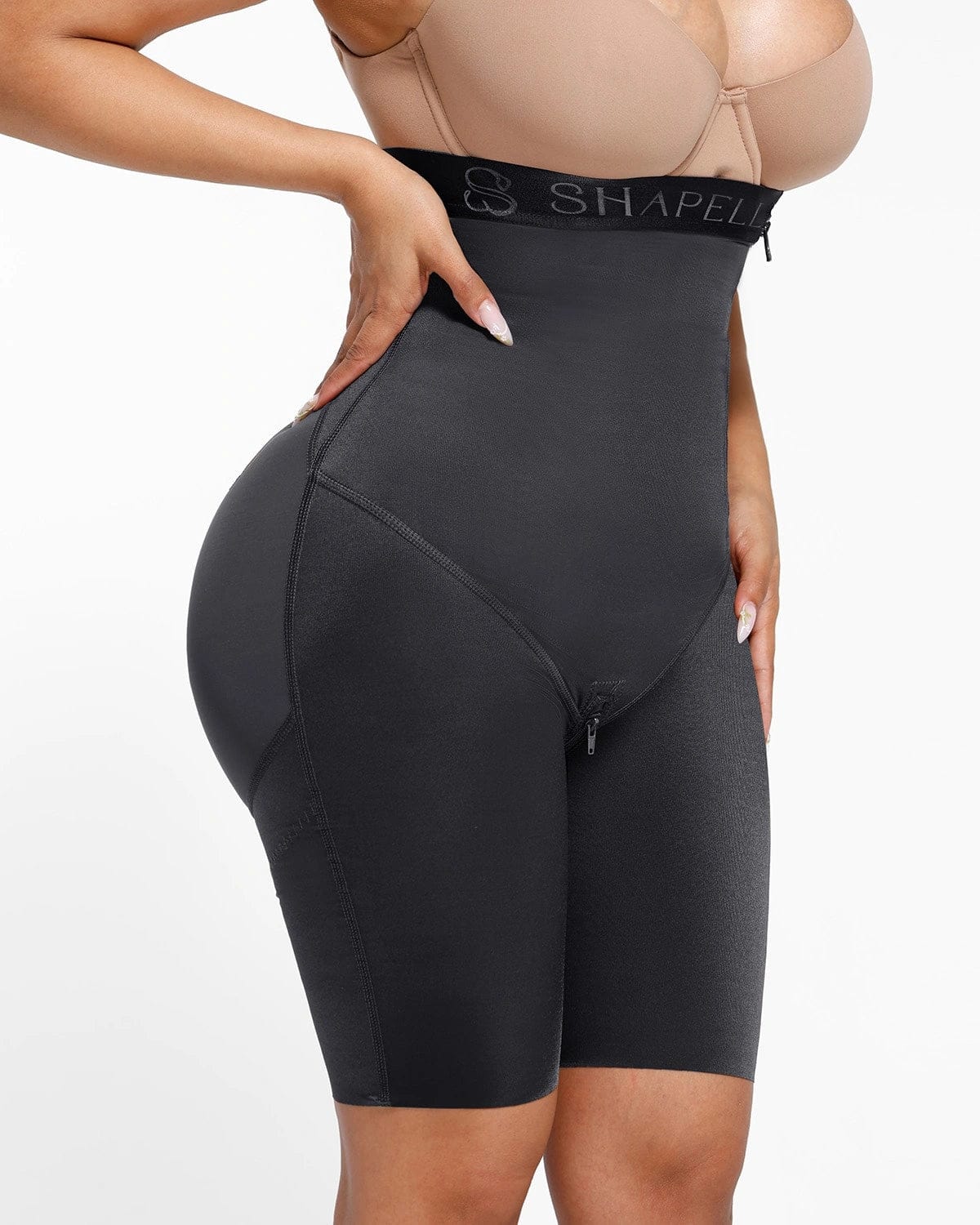 BOOT-YEAH™ SilkSculpt Butt-Lifting High-Waisted Short