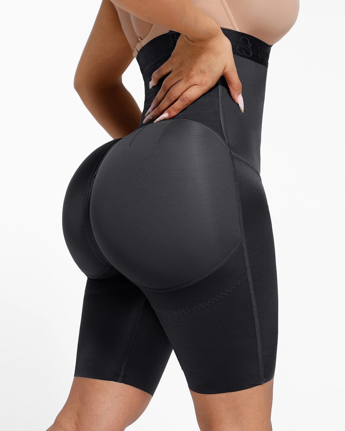 BOOT-YEAH™ SilkSculpt Butt-Lifting High-Waisted Short