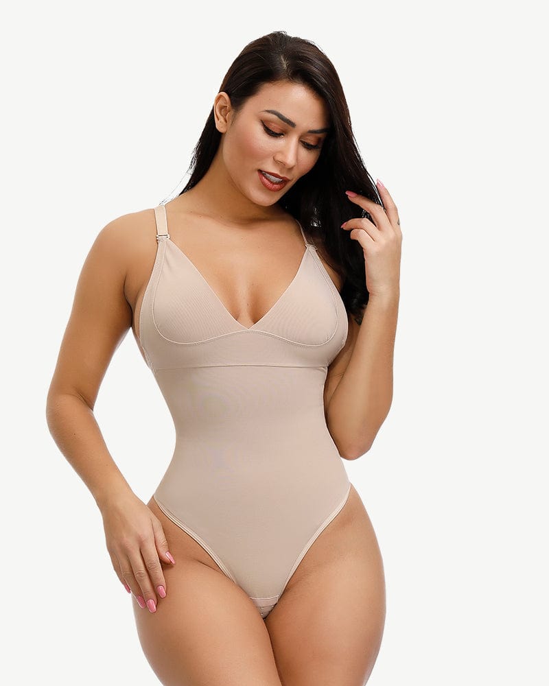 AirSlim® Shaping Low Back Thong Bodysuit