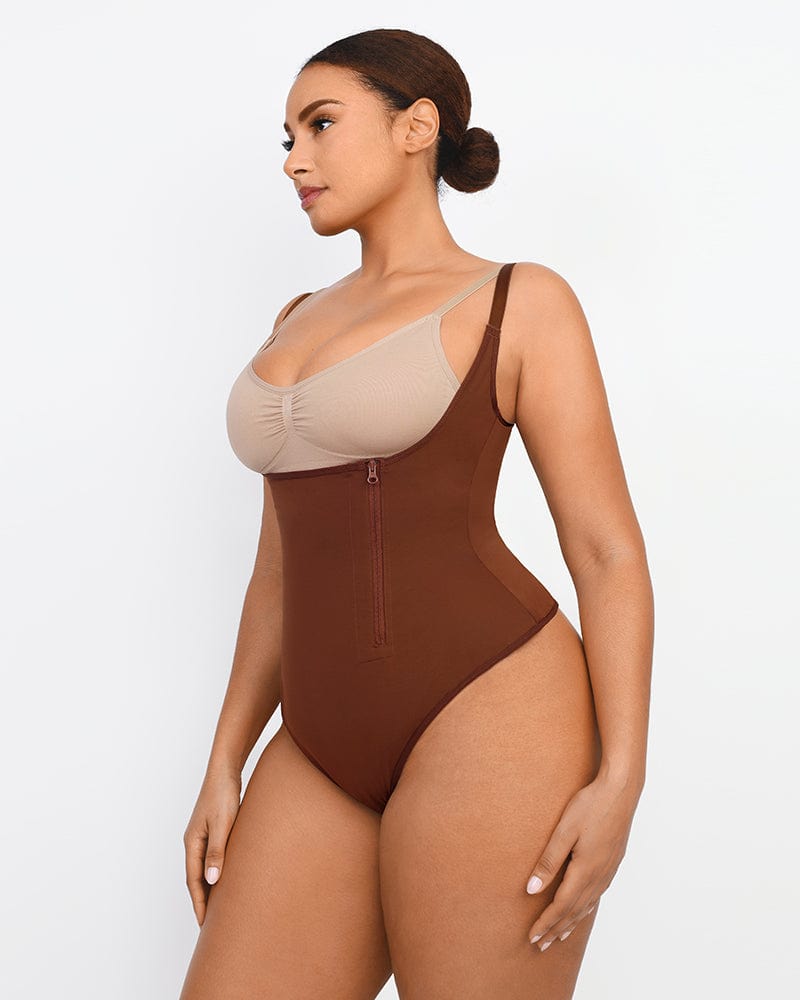 AirSlim® Side Zip Shaping Bodysuit