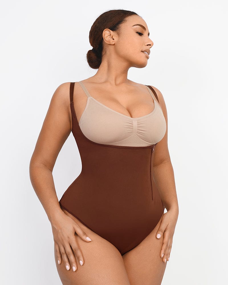 AirSlim® Side Zip Shaping Bodysuit