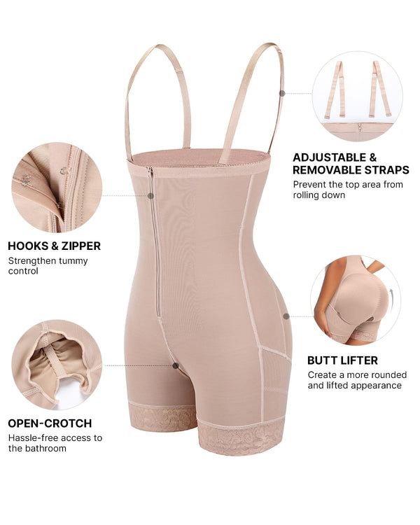 Bare Essentials™ AirSlim® Tummy Control Mid Thigh Short