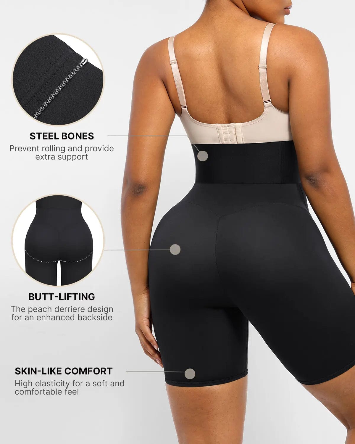 AirSlim® Waistband Workout Shaping Shorts