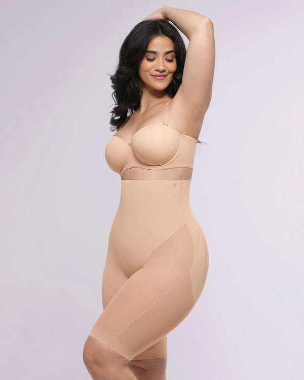 BOOT-YEAH™ MeshSmooth™ Butt-Lifting Above-Knee Short