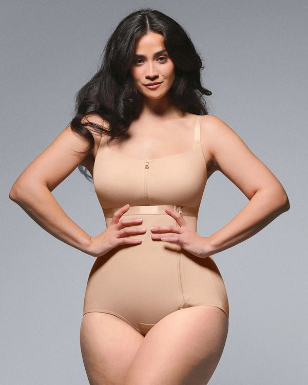 BOOT-YEAH™ AirSlim® Built-in Tummy Control Cincher Brief Bodysuit