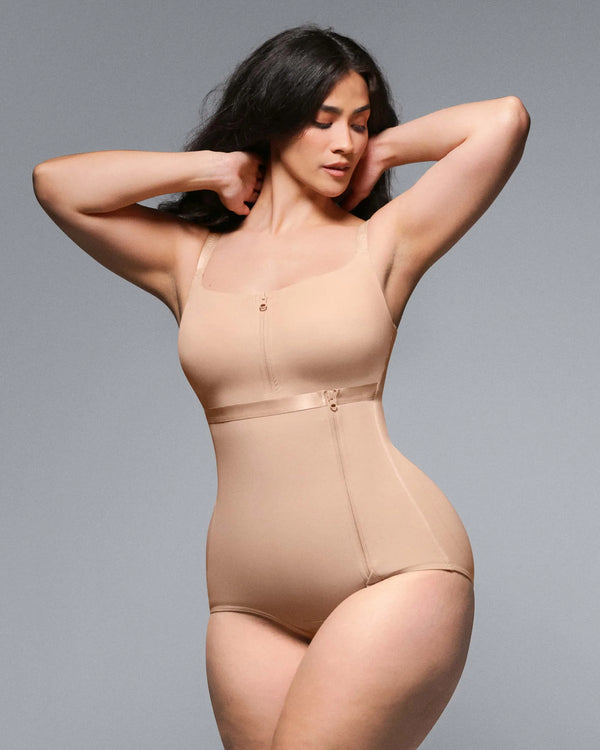 BOOT-YEAH™ AirSlim® Built-in Tummy Control Cincher Brief Bodysuit