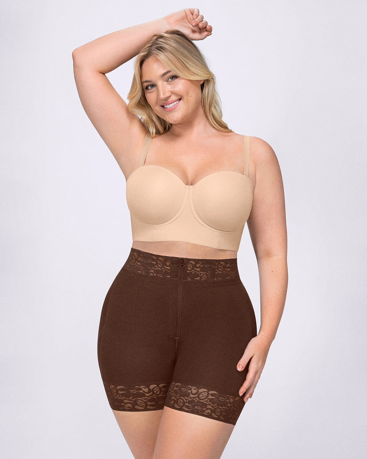 BOOT-YEAH™ AirSlim® Mid-Rise Steel Boned Butt-Lifting Short