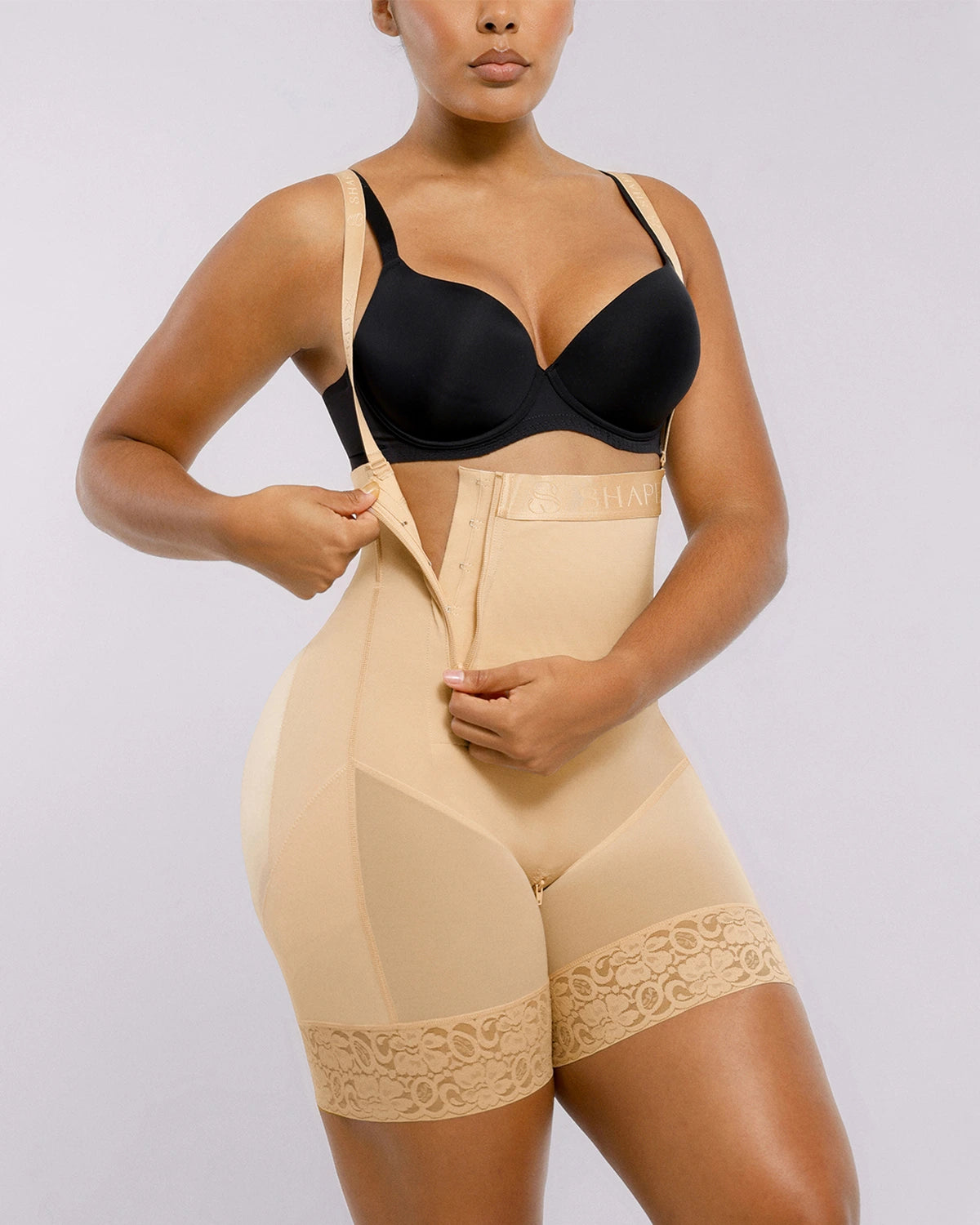 BOOT-YEAH™ AirSlim® Postpartum Side Zipper Support Short