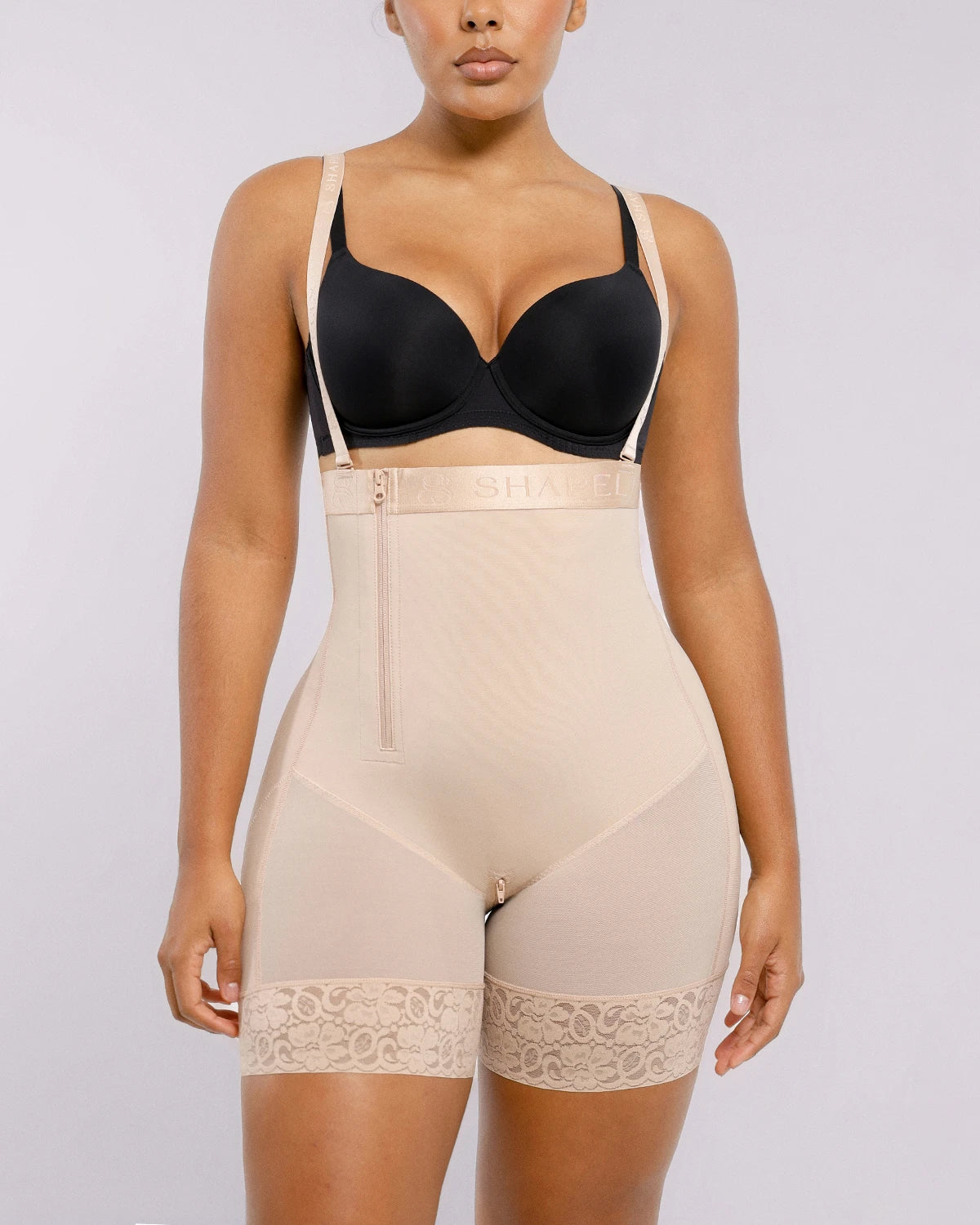 BOOT-YEAH™ AirSlim® Postpartum Side Zipper Support Short