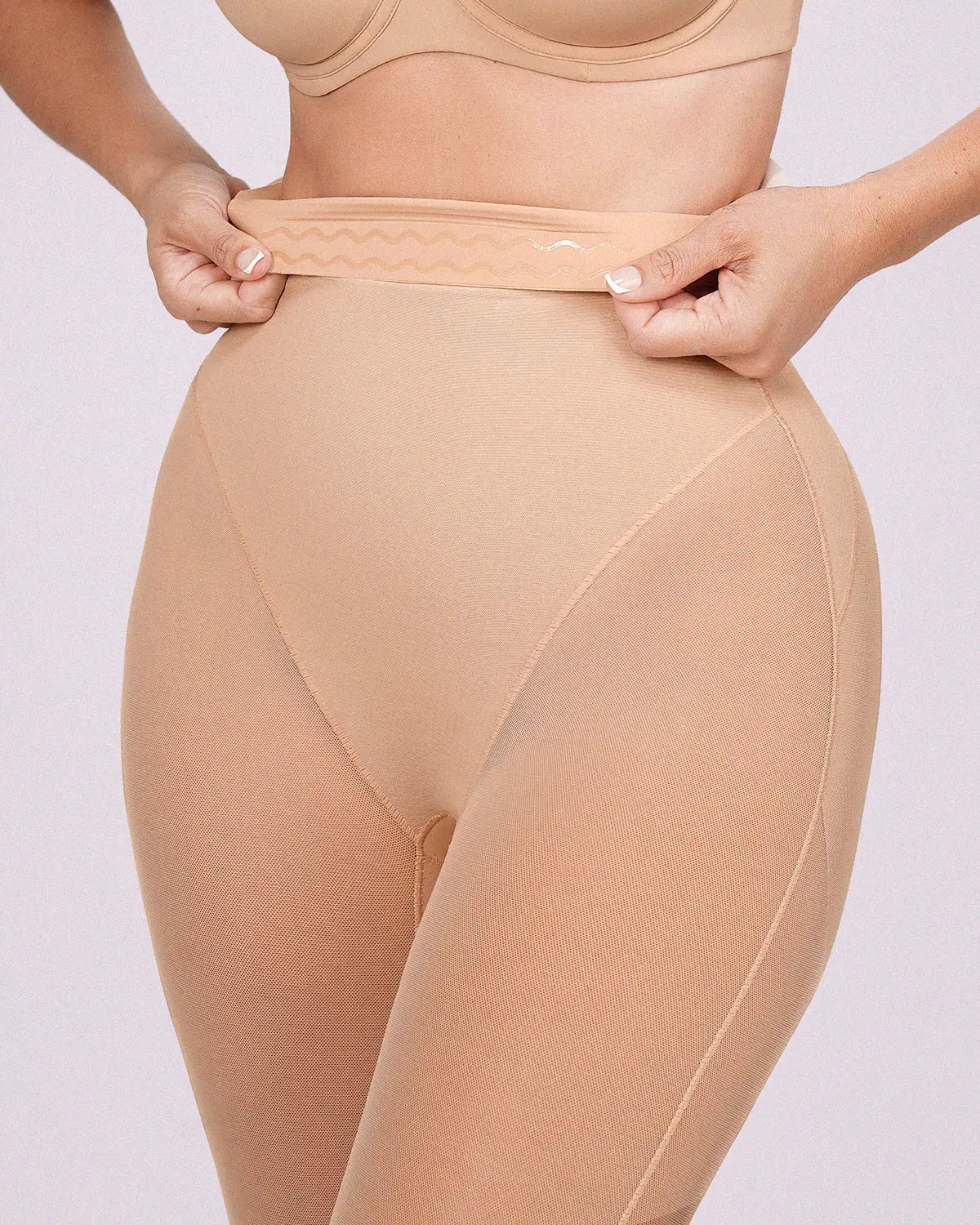 Wide waistband offers secure support while maintaining everyday comfort