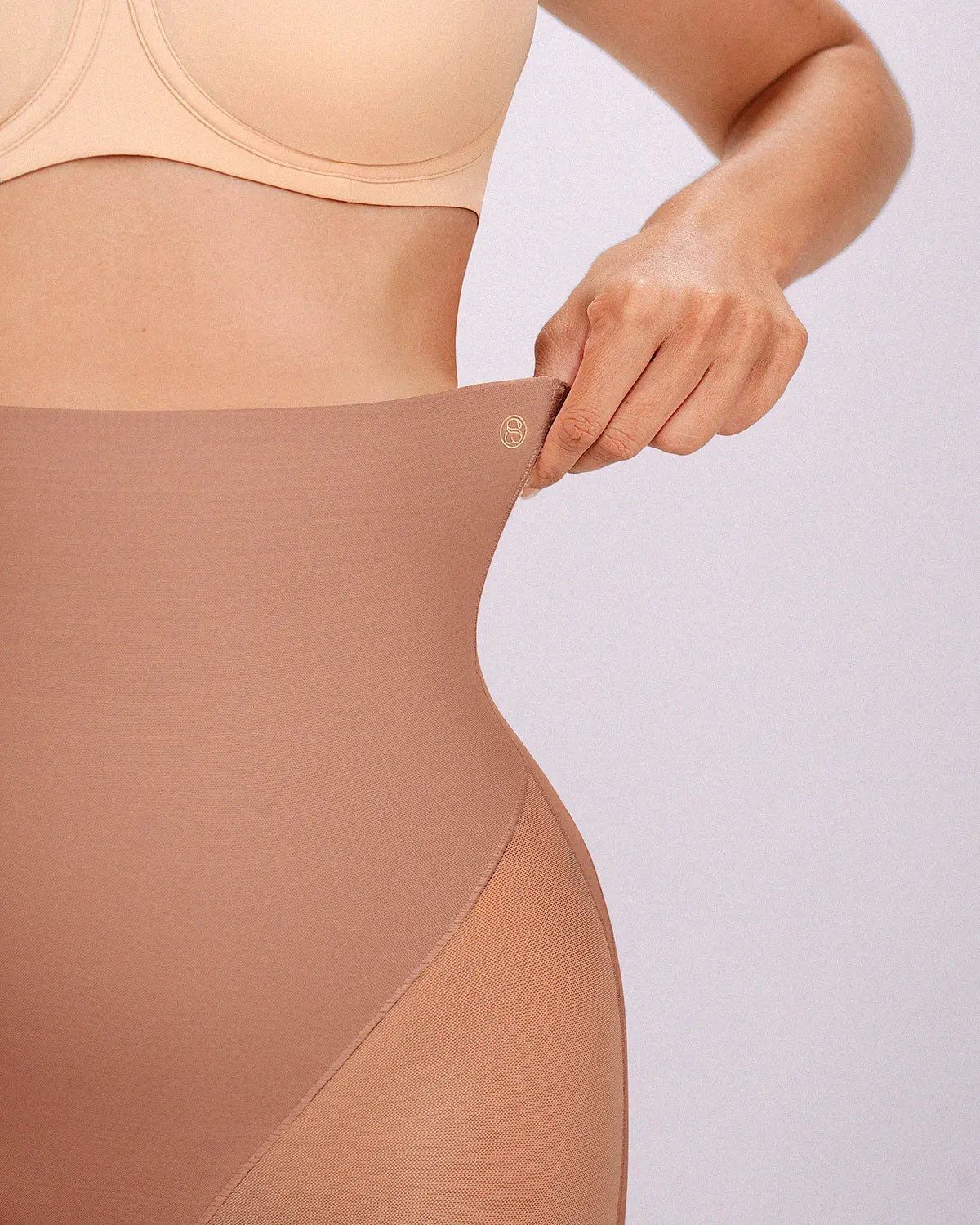 BOOT-YEAH™ MeshSmooth™ High-Waisted Mid Thigh Short