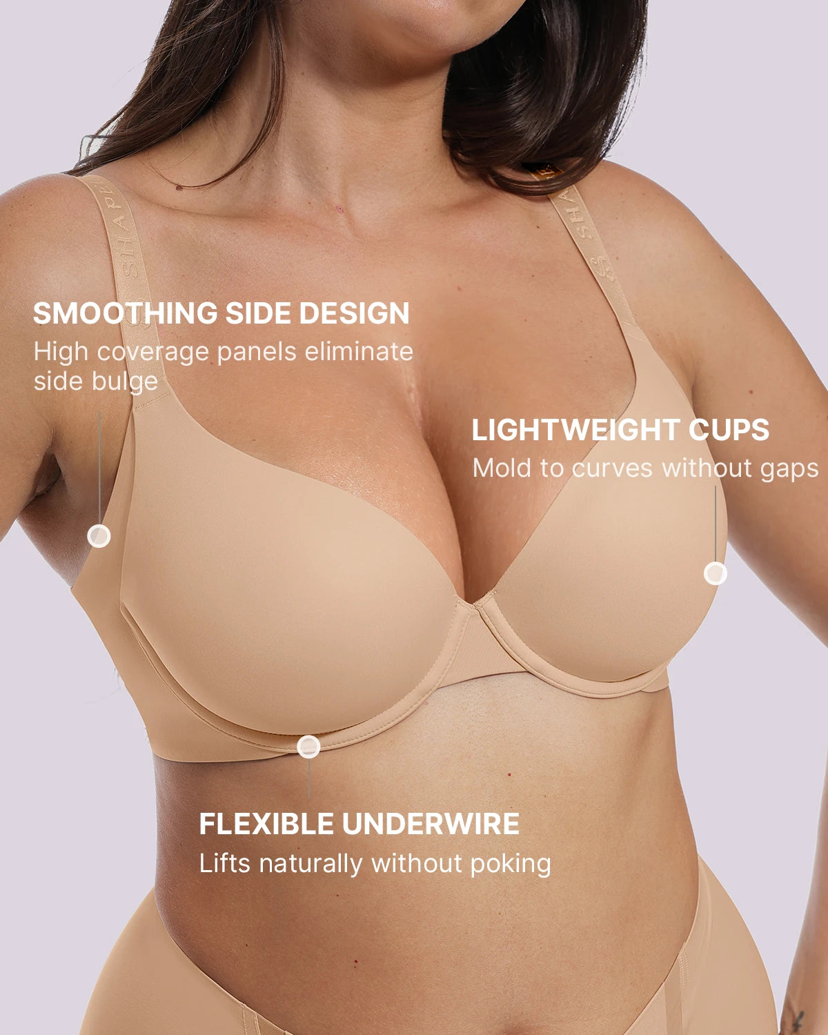 Back Smoothing T-Shirt Bra