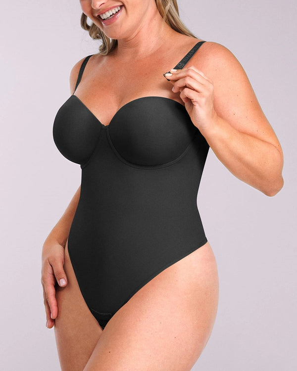 Bare Essentials AirSlim® Strapless Thong Bodysuit
