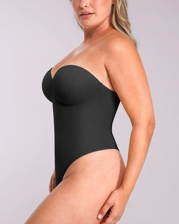 Bare Essentials AirSlim® Strapless Thong Bodysuit