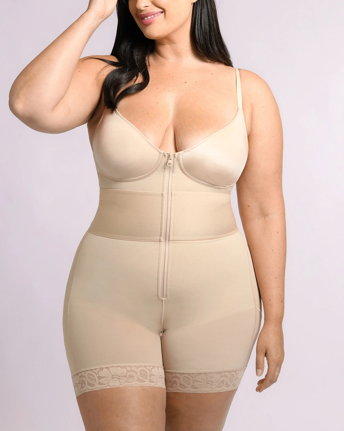 Bare Essentials™ AirSlim® ElasticFuse Waistband Shaping Bodysuit