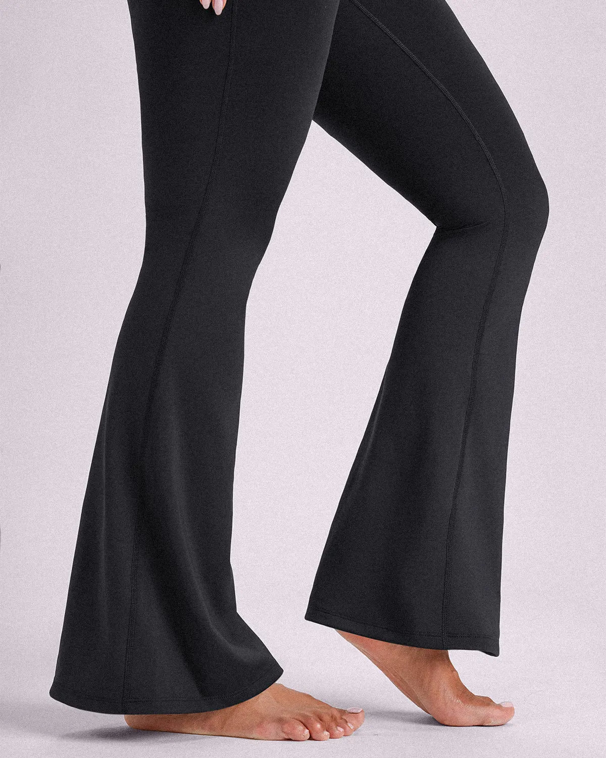 High-Waisted Tummy Control Flare Leggings