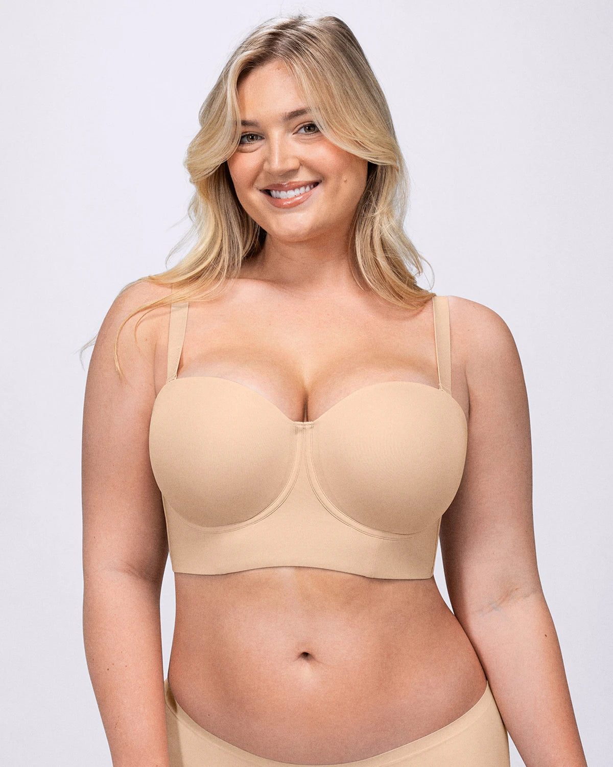 Underwire Push-Up Bra + Strapless Bra Bundle