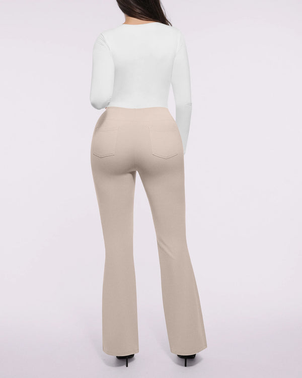 Bare Essentials™ AirSlim® Back Pocket Flare Work Pants