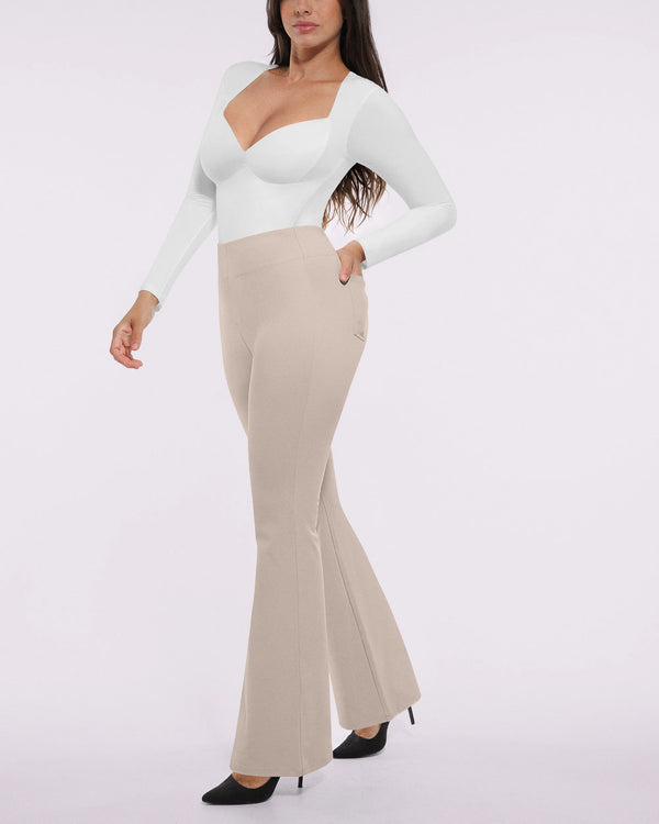 Bare Essentials™ AirSlim® Back Pocket Flare Work Pants