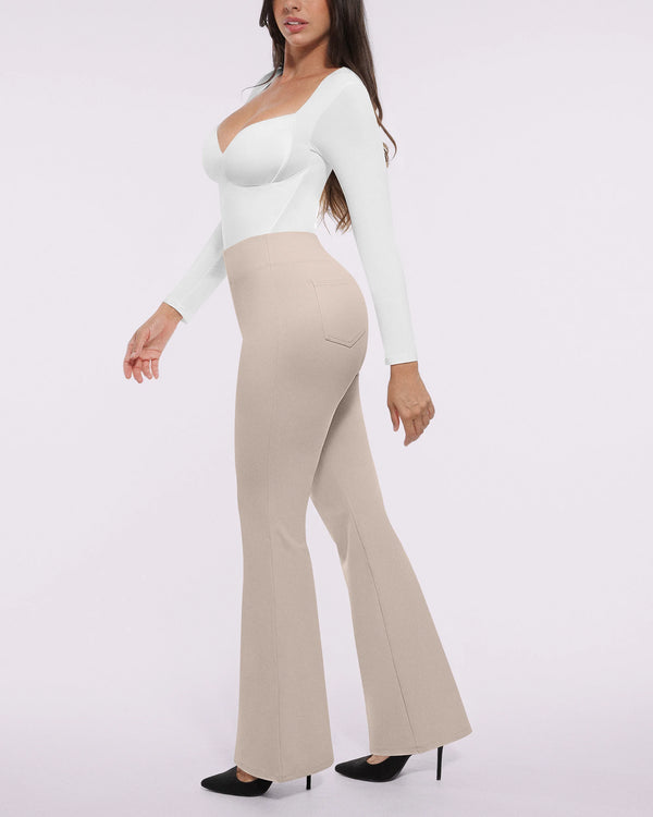 Bare Essentials™ AirSlim® Back Pocket Flare Work Pants