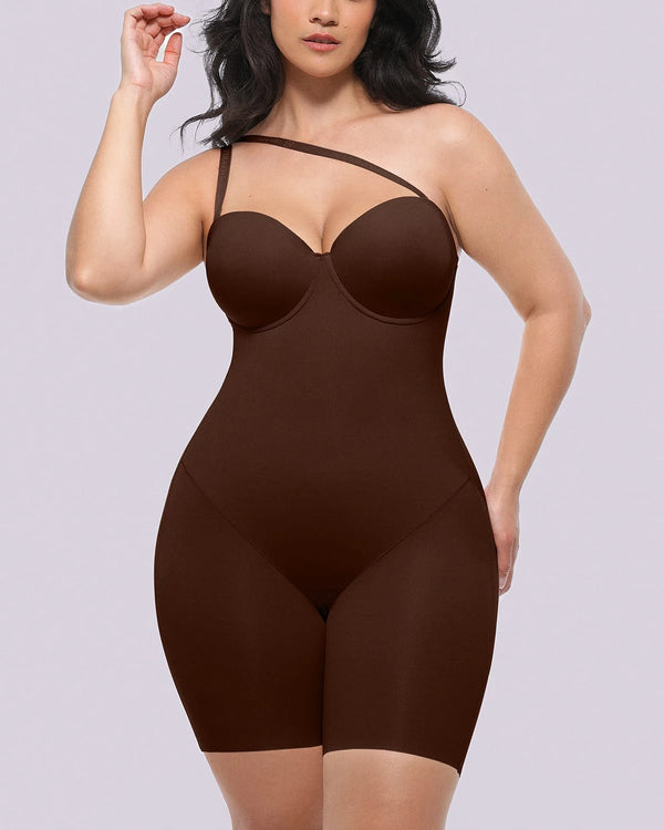 Bare Essentials AirSlim® Strapless Mid Thigh Bodysuit