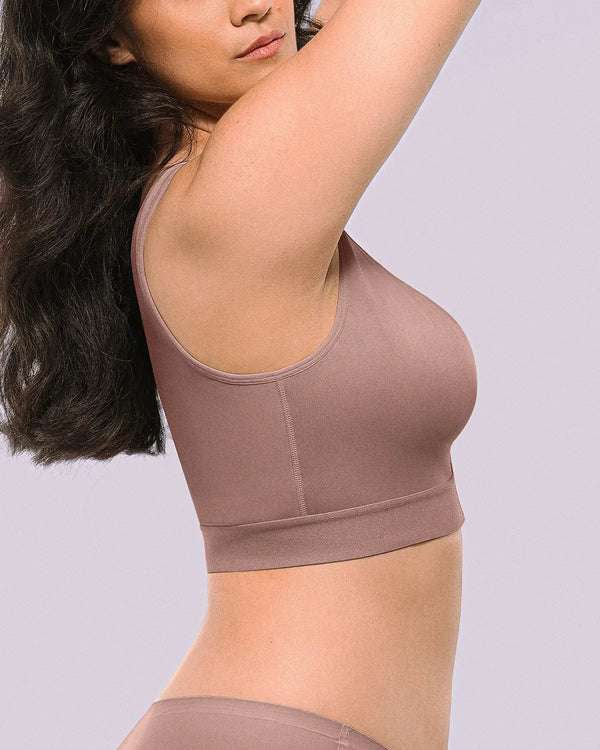 Bare Essentials™ AirSlim® Unlined Wireless Back Support Bra