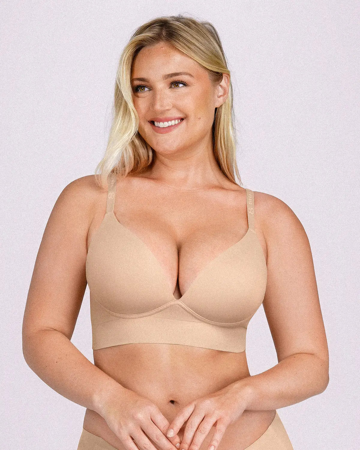 Bare Essentials™ Defineline™ Back Smoothing Wireless Push-Up Bra