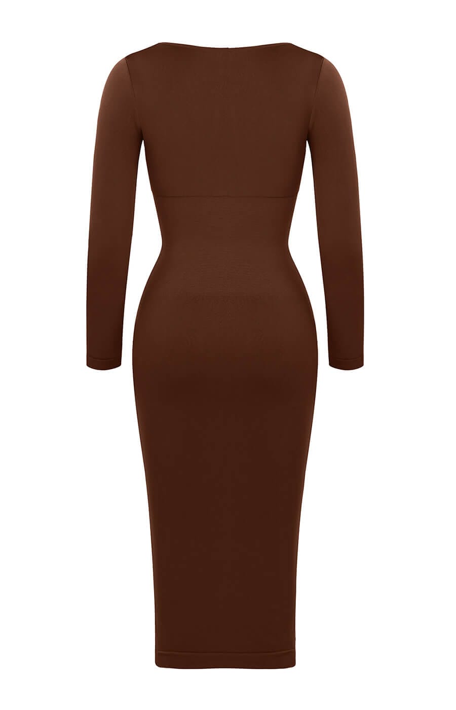 Built-In 360° Seamless Square Neck Shaper Dress