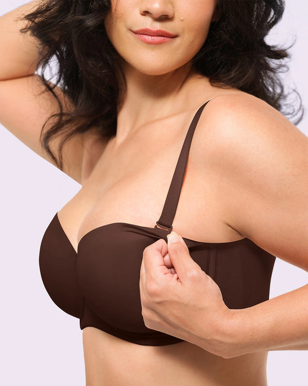 Bare Essentials™ AirSlim® Convertible Strapless Push Up Bra