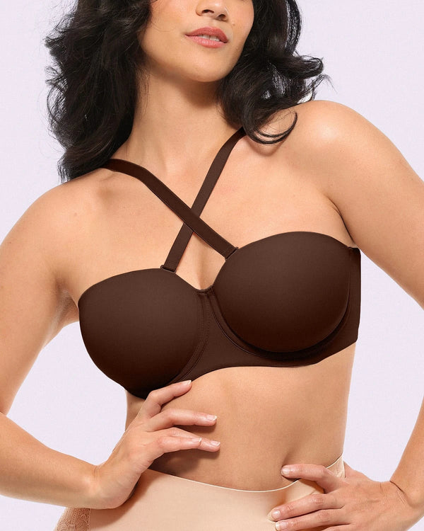 Bare Essentials™ AirSlim® Convertible Strapless Push Up Bra