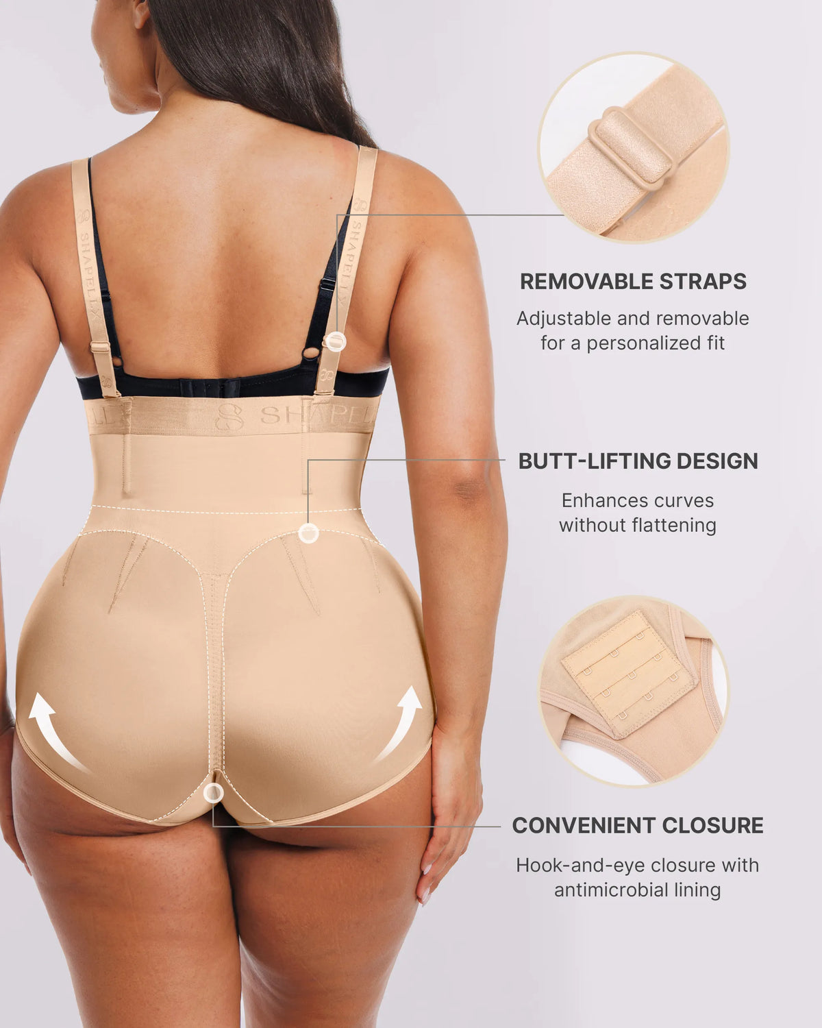 Curve Code™ Airy Comfy Smoothing Brief