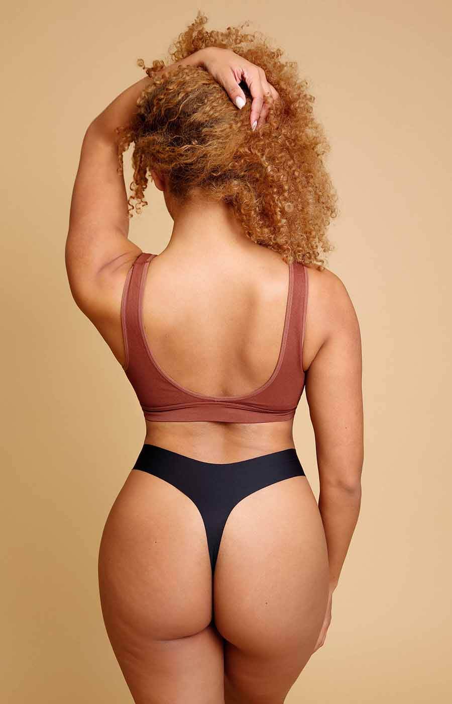 Fancy Summer Crossover Rib Bralette