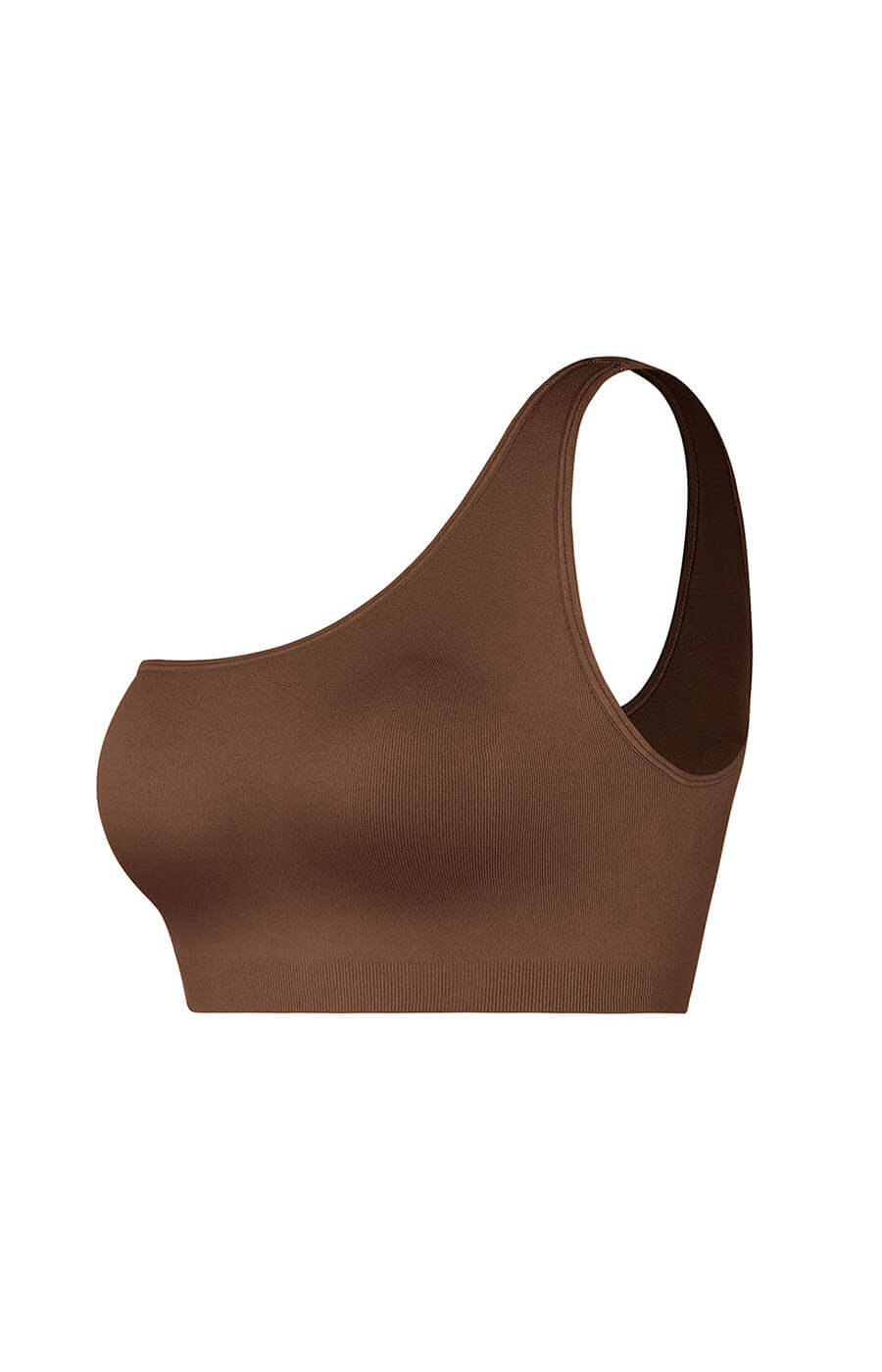 Fancy Summer Ribbed One Shoulder Bralette
