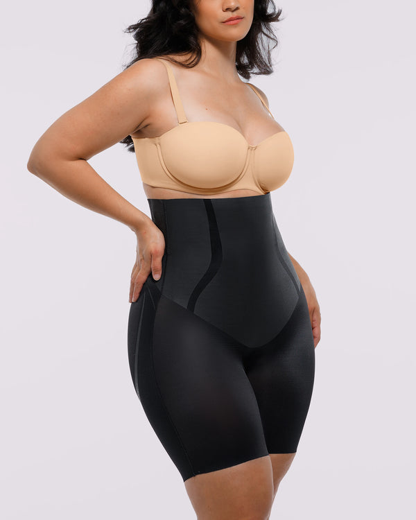 INNER ARMOR™ LYCRA®FitSense™ High-Waisted Mid Thigh Short
