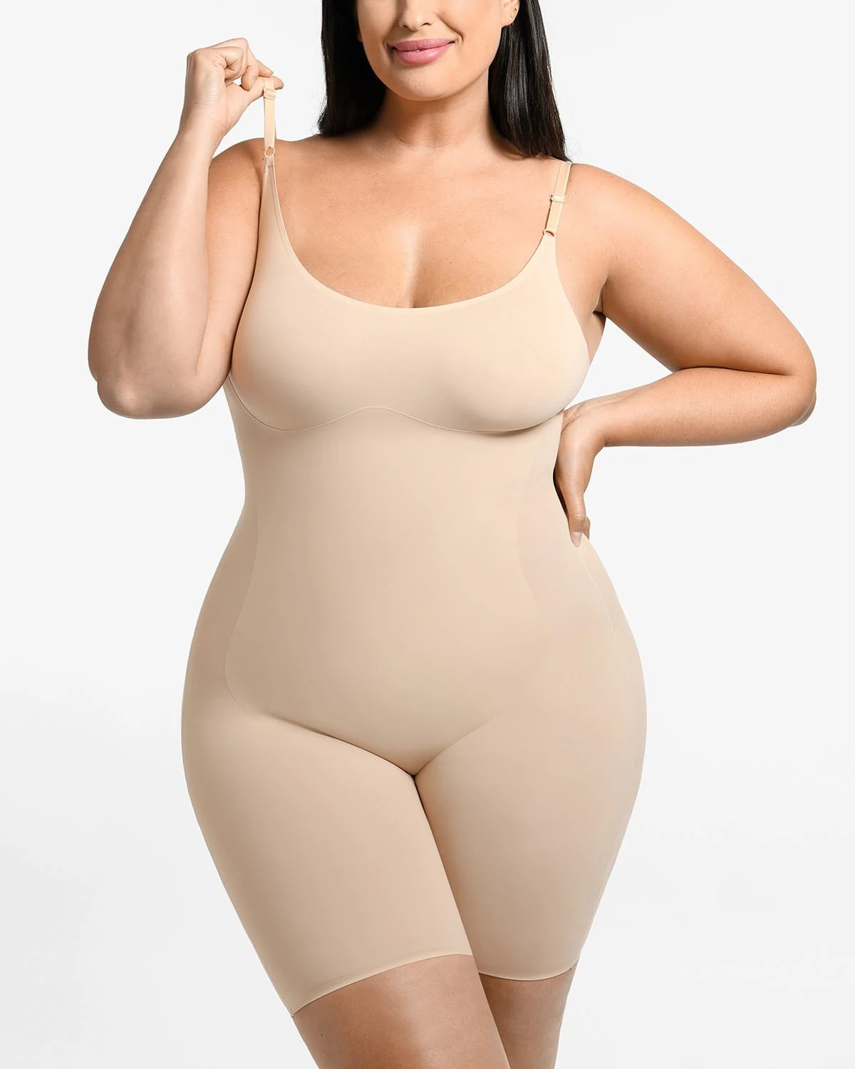 Bare Essentials™ Cream Touch™ Lightweight Tummy Control Bodysuit