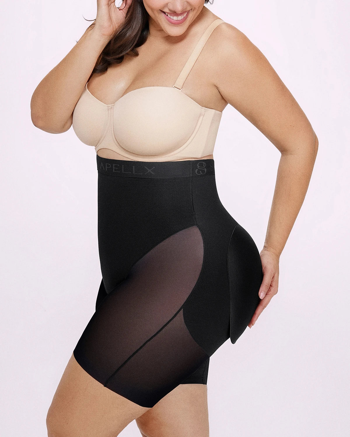 MeshSmooth™ Butt Enhancer Padded Short